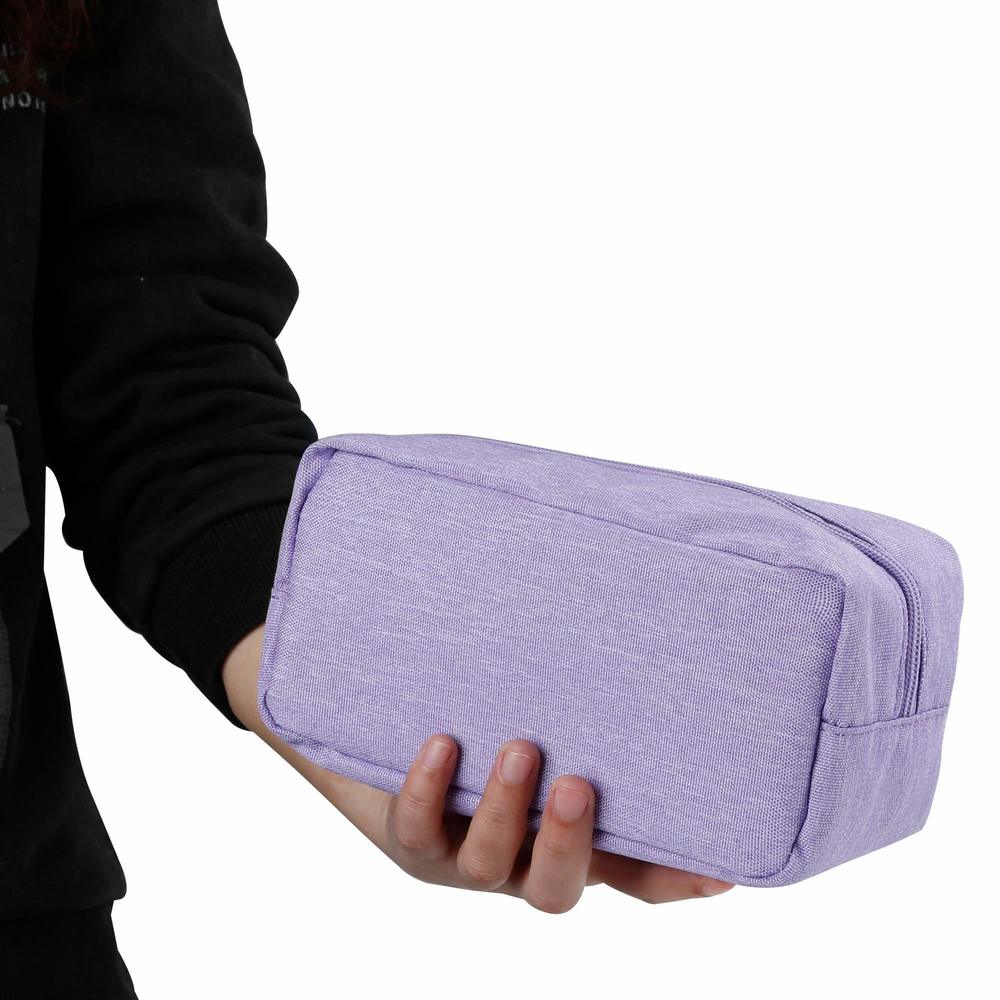 Makeup Bag,medium Travel Make Up Pouch For Purse,zipper Cosmetic Brush Skin🦖